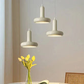 Design Arrondi Élégant Blanc Pendentif Pour Salle À Manger - Clowas.fr